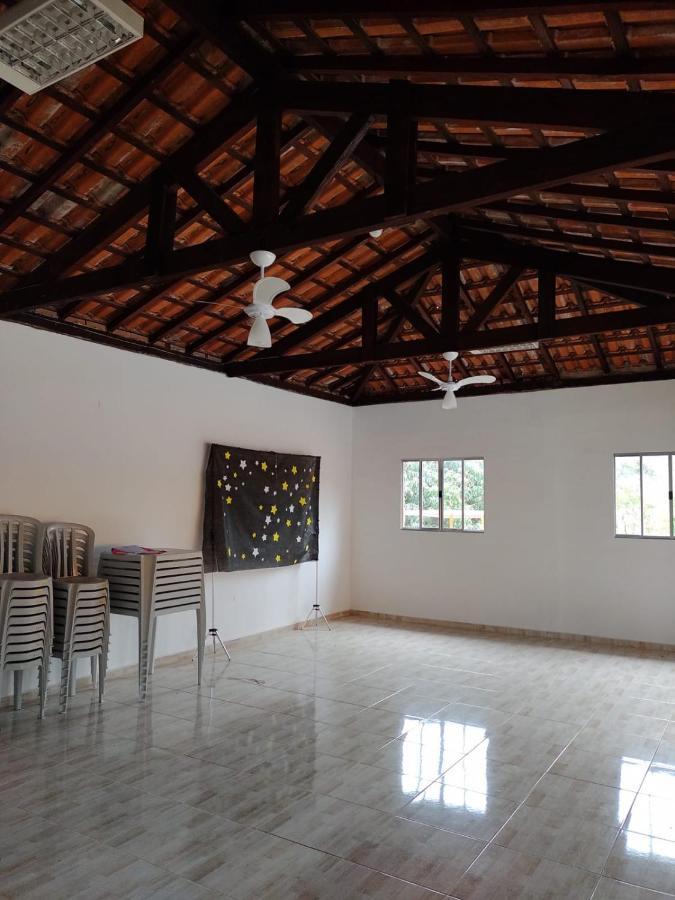 Chacara Bella Vida Com Piscina Churrasqueira Salao De Festas Fogao A Lenha Quadra Aracariguama Exterior foto