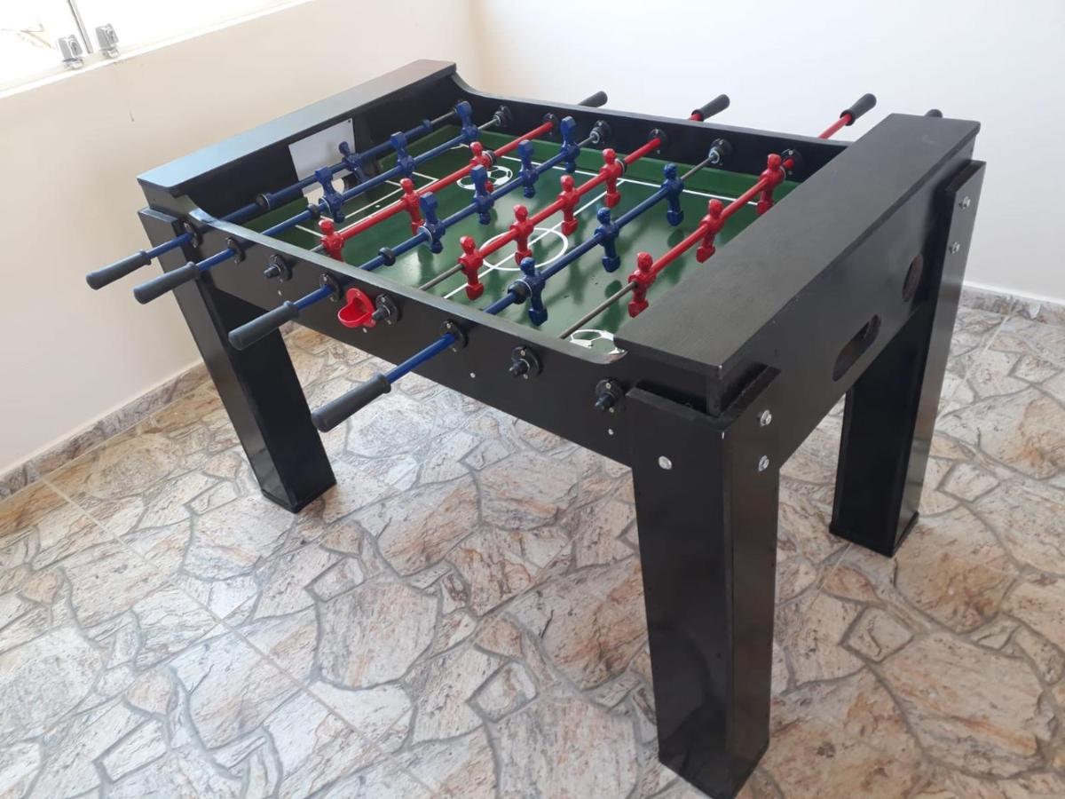 Chacara Bella Vida Com Piscina Churrasqueira Salao De Festas Fogao A Lenha Quadra Aracariguama Exterior foto