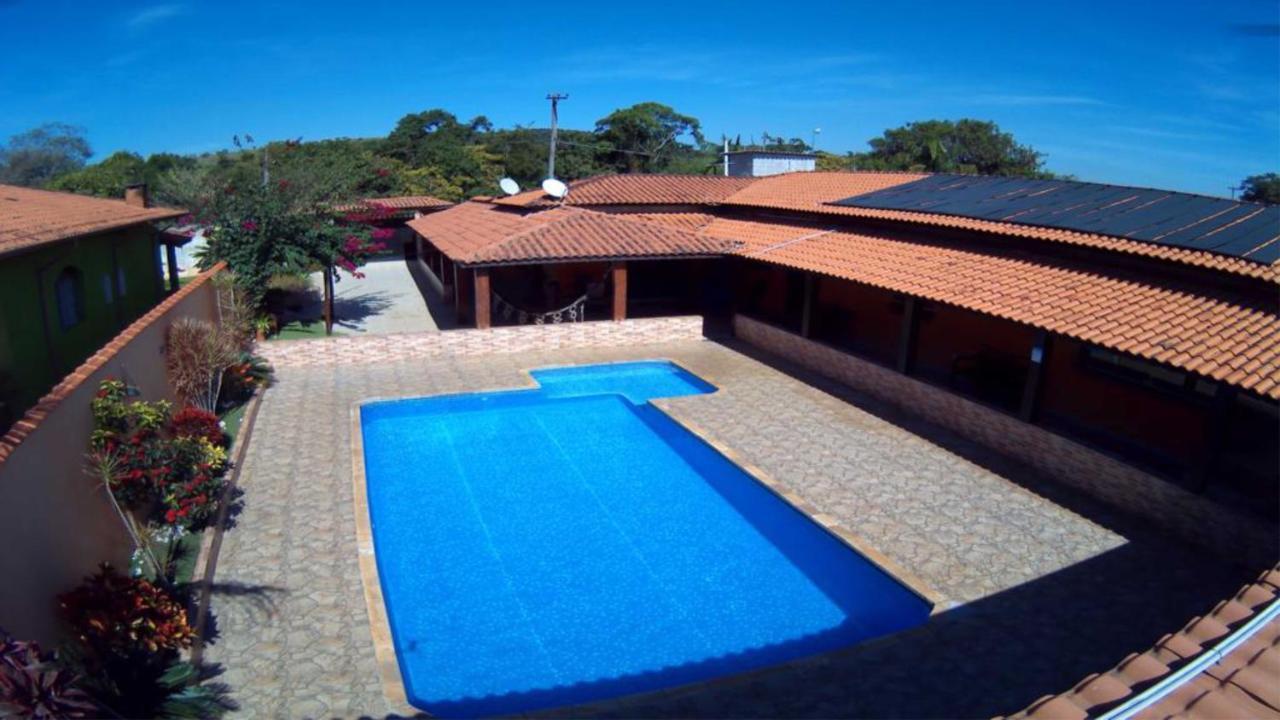 Chacara Bella Vida Com Piscina Churrasqueira Salao De Festas Fogao A Lenha Quadra Aracariguama Exterior foto