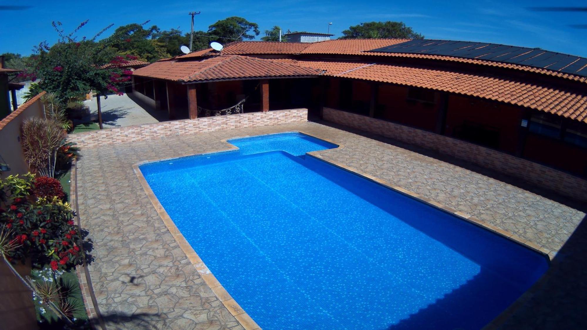 Chacara Bella Vida Com Piscina Churrasqueira Salao De Festas Fogao A Lenha Quadra Aracariguama Exterior foto